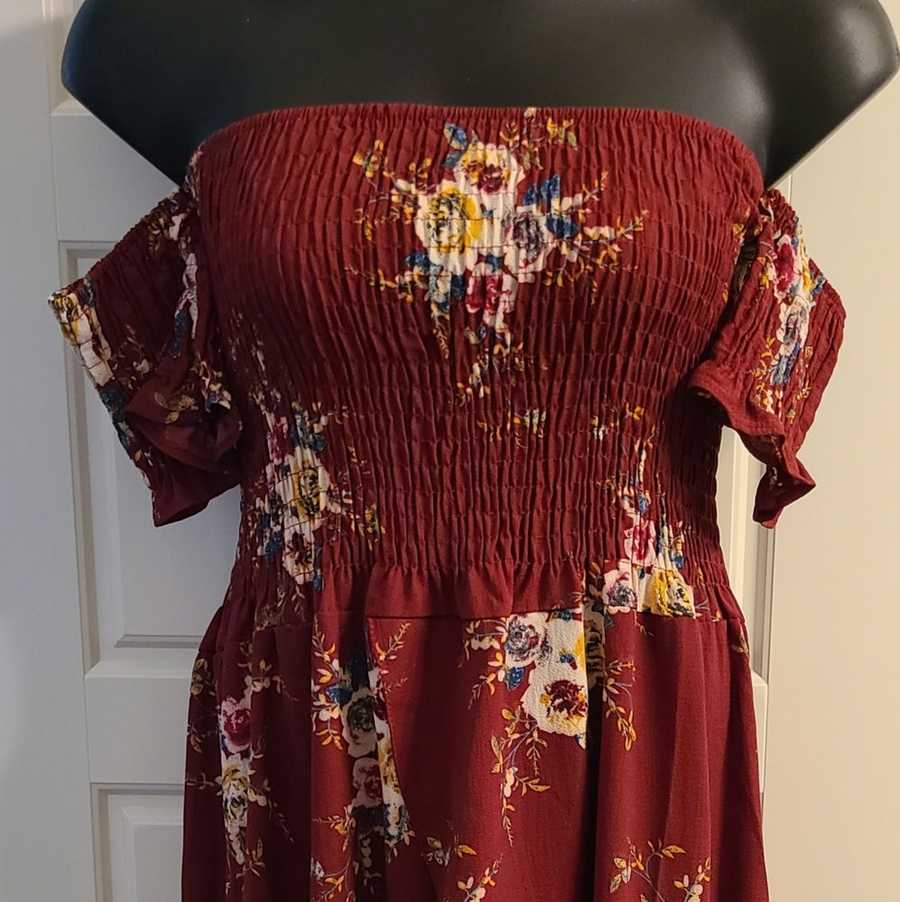Women's floral dress size 12-14